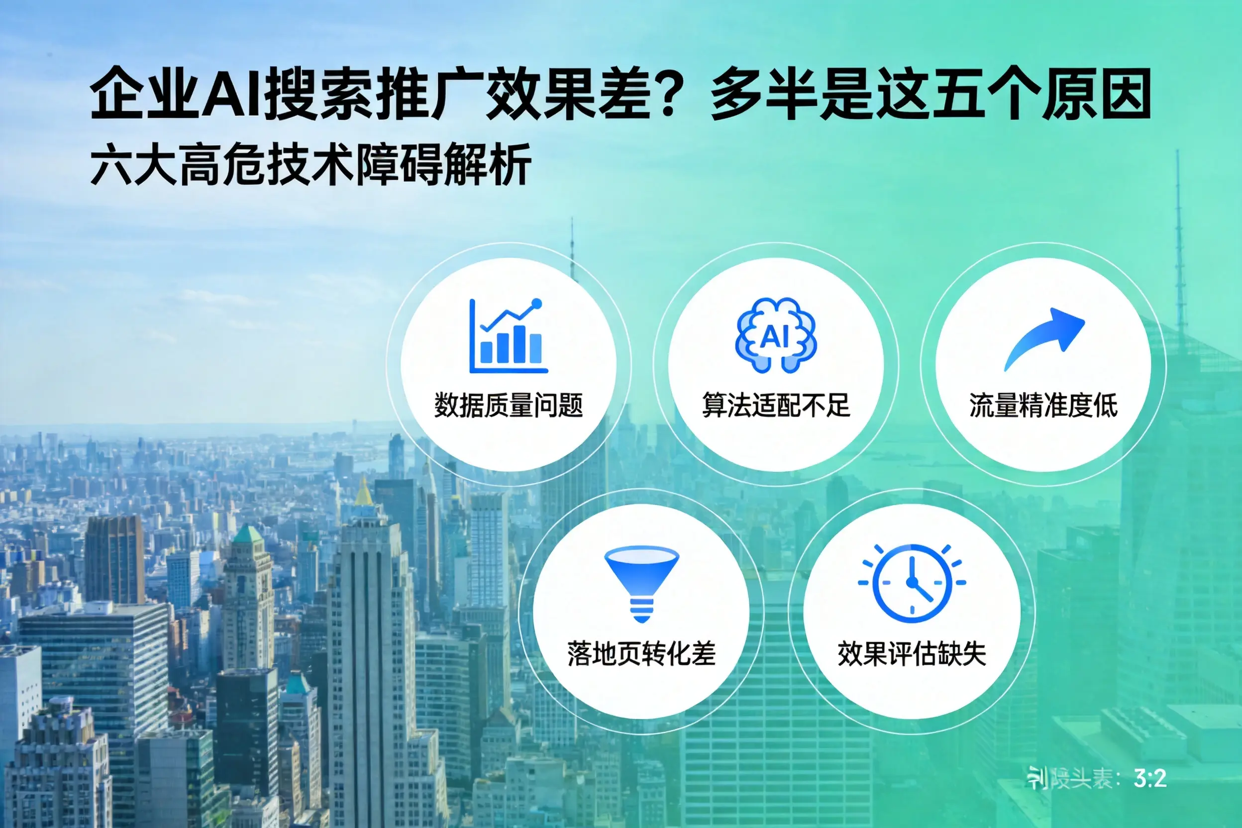 礼泉企业AI搜索推广效果差？多半是这五个原因